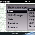 Blogowanie z telefonu – część 1: WordPress i Symbian S60