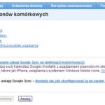 Android: Synchronizacja poczty, kontaktów i kalendarza z Google Apps