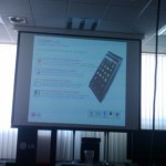 Wizyta u LG Polska - prezentacja telefonów