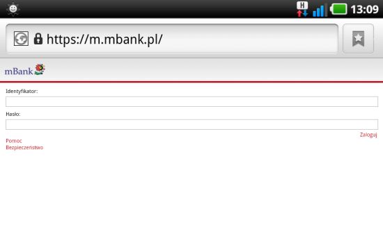 System transakcyjny mBanku