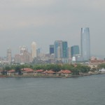 Manhattan widziany z Liberty Island