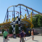 Wejście na Top Thrill Dragster
