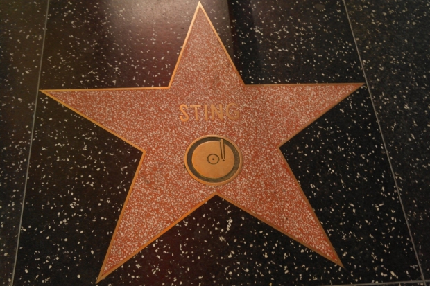 Sting - Aleja Sław Hollywood