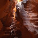 Wnętrza Antelope Canyon