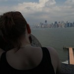 Manhattan widziany z Liberty Island