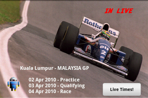 F1Android.com Live Timing