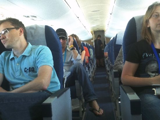 W drodze do Kopenhagi - ekipa w CRJ-900