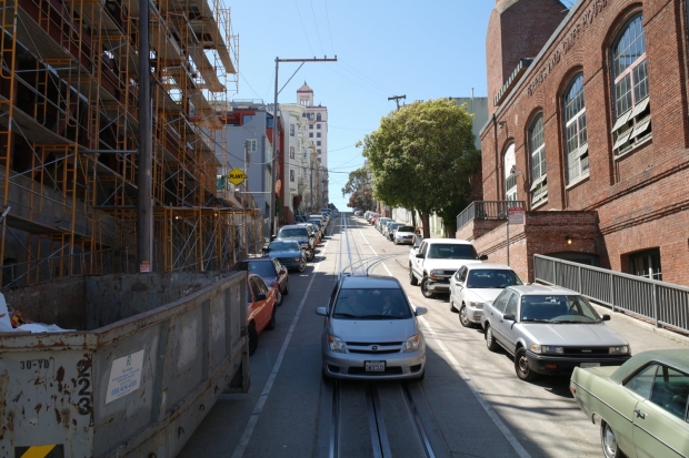 Wąskie ulice San Francisco